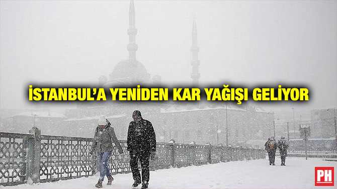İstanbul’a Yeniden Kar Yağışı Geliyor