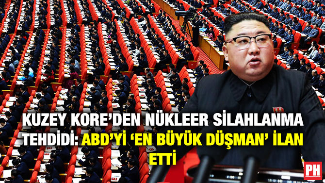 Kuzey Kore’den Nükleer Silahlanma Tehdidi: ABD’yi ‘En Büyük Düşman’ İlan Etti