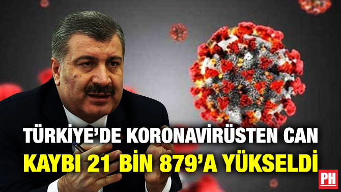 Türkiye’de Koronavirüsten Can Kaybı 21 Bin 879’a Yükseldi