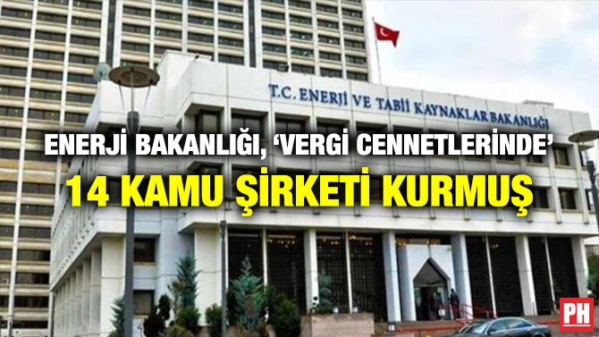 Enerji Bakanlığı, ‘Vergi Cennetlerinde’ 14 Kamu Şirketi Kurmuş