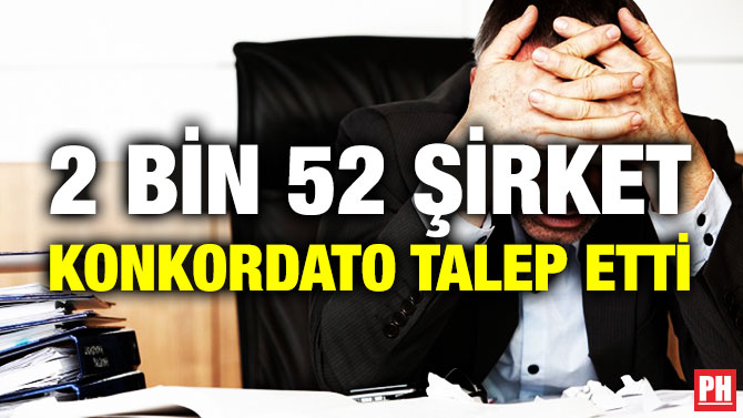2 Bin 52 Şirket Konkordato Talep Etti