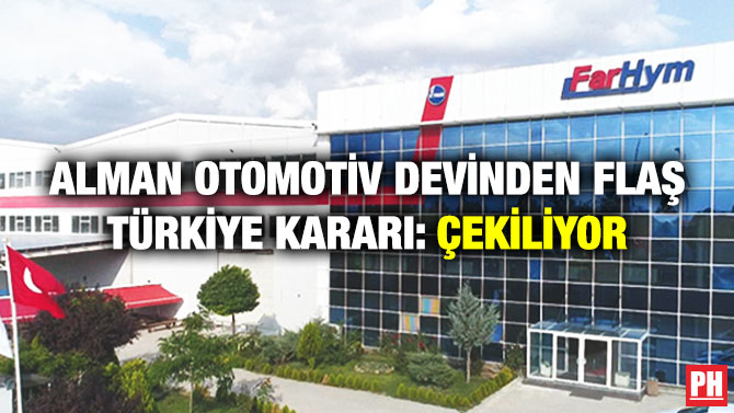 Alman Otomotiv Devinden Flaş Türkiye Kararı: Çekiliyor