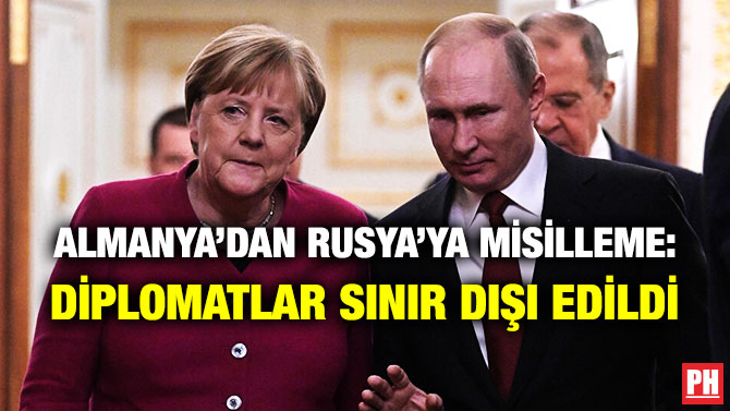 Almanya’dan Rusya’ya Misilleme: Diplomatlar Sınır Dışı Ediliyor 