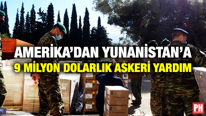Amerika’dan Yunanistan’a 9 Milyon Dolarlık Askeri Yardım