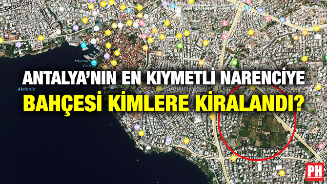 Antalya’nın En Kıymetli Narenciye Bahçesi Kimlere Kiralandı?
