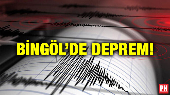 Bingöl’de Deprem!