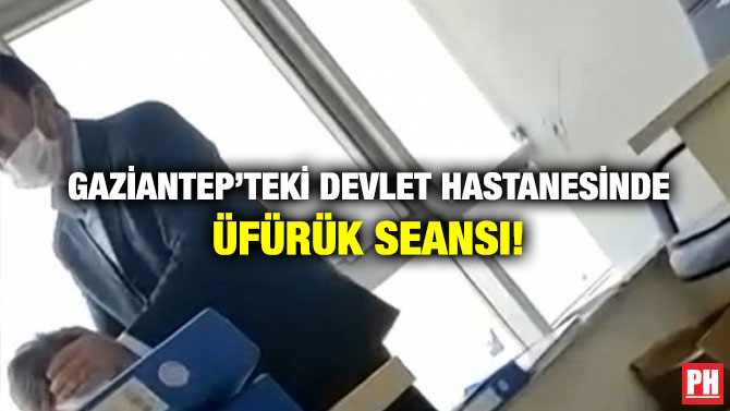 Hastanede Skandal! Gaziantep’teki Devlet Hastanesinde Üfürük Seansı!