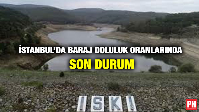 İstanbul’da Baraj Doluluk Oranlarında Son Durum