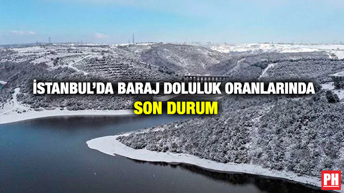 İstanbul’da Baraj Doluluk Oranlarında Son Durum