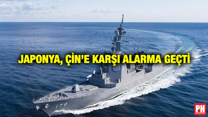 Japonya, Çin’e Karşı Alarma Geçti