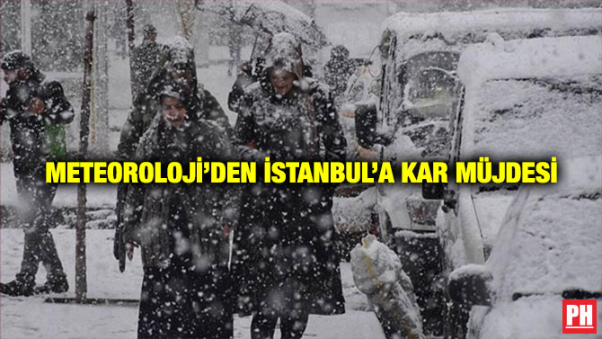 Meteoroloji’den İstanbul’a kar müjdesi