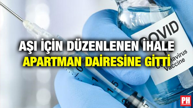 Aşı İçin Düzenlenen İhale Apartman Dairesine Gitti