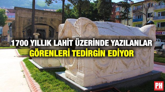 1700 Yıllık Lahit Üzerinde Yazılanlar Görenleri Tedirgin Ediyor