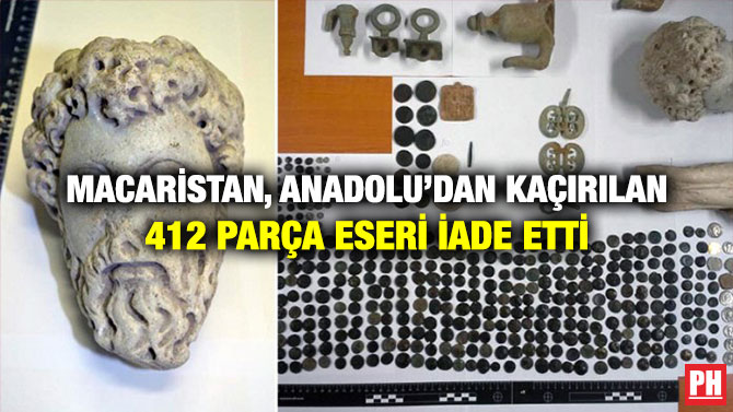 Macaristan, Anadolu’dan Kaçırılan 412 Parça Eseri İade Etti