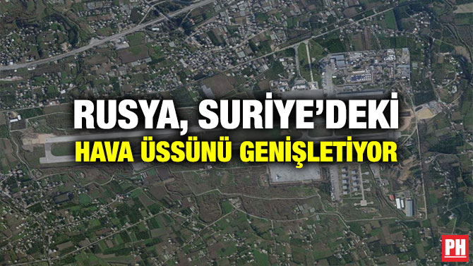 Rusya, Suriye’deki Hava Üssünü Genişletiyor