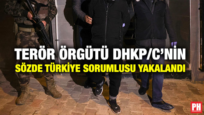 Terör Örgütü DHKP/C’nin Sözde Türkiye Sorumlusu Yakalandı