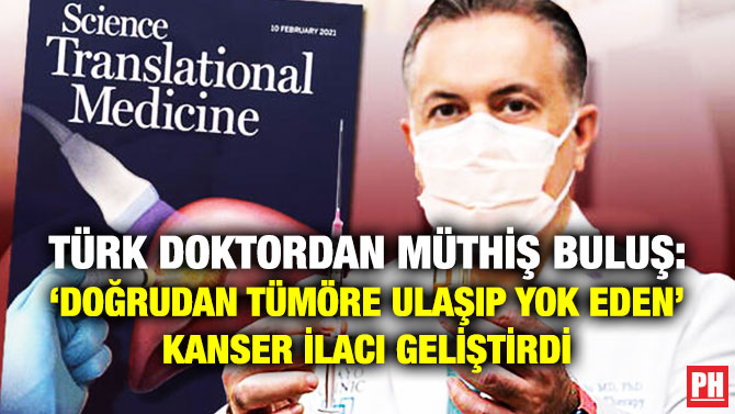 Türk Doktordan Müthiş Buluş: ‘Doğrudan Tümöre Ulaşıp Yok Eden’ Kanser İlacı Geliştirdi