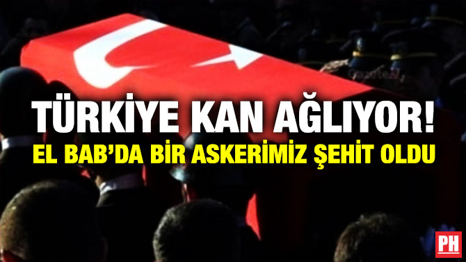 Türkiye Kan Ağlıyor! El Bab’da Bir Askerimiz Şehit Oldu