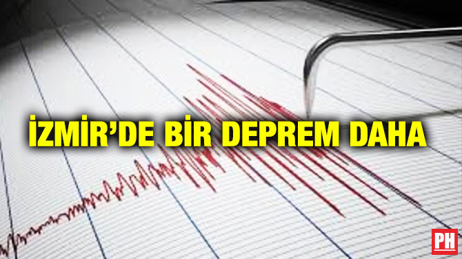 İzmir’de Bir Deprem Daha