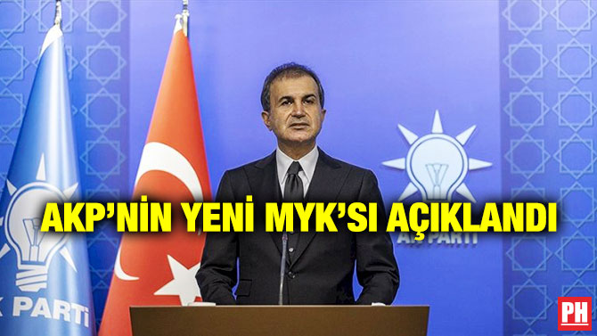 AKP’nin Yeni MYK’sı Açıklandı