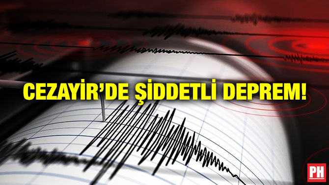 Cezayir’de Şiddetli Deprem!