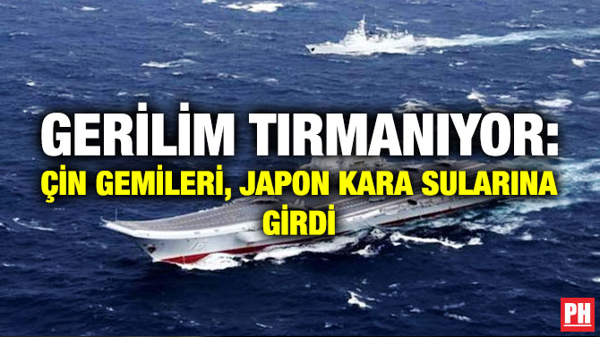 Gerilim Tırmanıyor: Çin Gemileri, Japon Kara Sularına Girdi