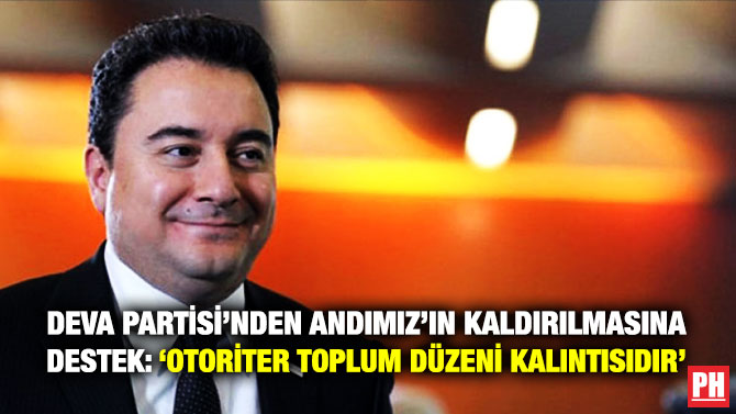DEVA Partisi’nden Andımız’ın Kaldırılmasına Destek: ‘Otoriter Toplum Düzeni Kalıntısıdır’