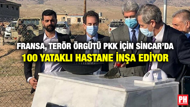 Fransa, Terör Örgütü PKK İçin Sincar’da 100 Yataklı Hastane İnşa Ediyor
