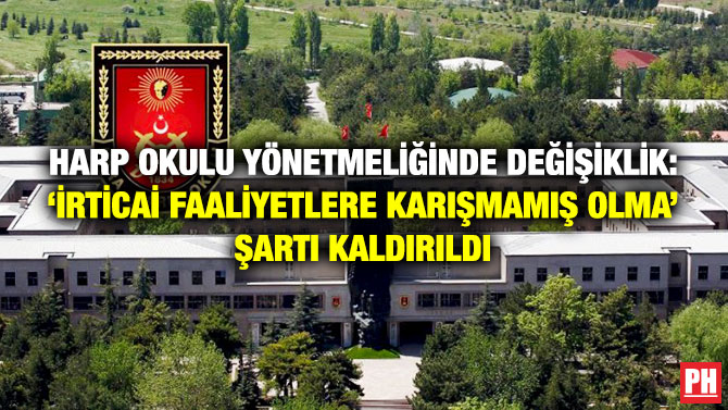 Harp Okulu Yönetmeliğinde Değişiklik: ‘İrticai Faaliyetlere Karışmamış Olma’ Şartı Kaldırıldı