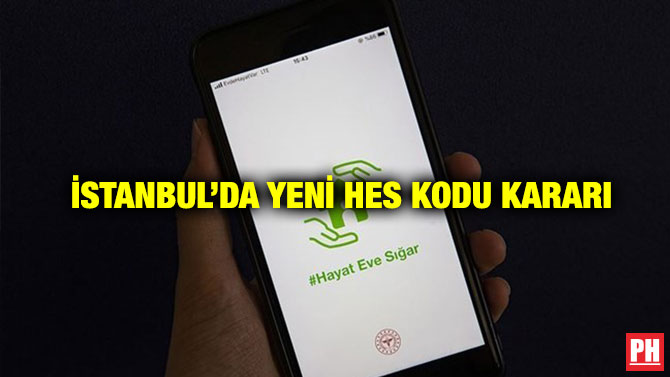 İstanbul’da Yeni HES Kodu Kararı