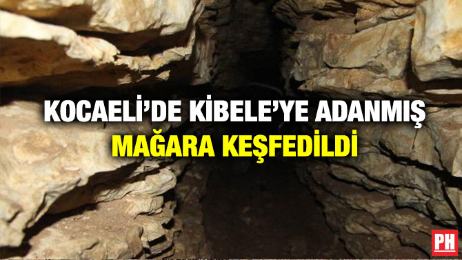 Kocaeli’de Kibele’ye Adanmış Mağara Keşfedildi