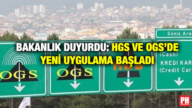 Bakanlık Duyurdu: HGS ve OGS’de Yeni Uygulama Başladı