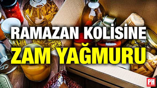 Ramazan Kolisine Zam Yağmuru