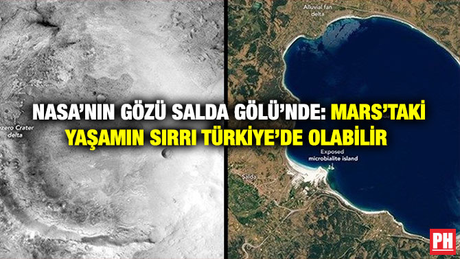 NASA’nın Gözü Salda Gölü’nde: Mars’taki Yaşamın Sırrı Türkiye’de Olabilir