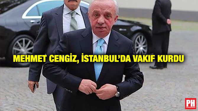 Mehmet Cengiz, İstanbul’da Vakıf Kurdu