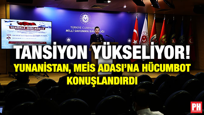 Tansiyon Yükseliyor! Yunanistan, Meis Adası’na Hücumbot Konuşlandırdı