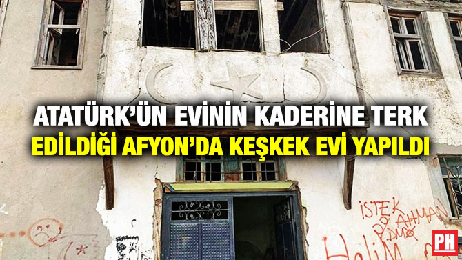 Atatürk’ün Evinin Kaderine Terk Edildiği Afyon’da Keşkek Evi Yapıldı