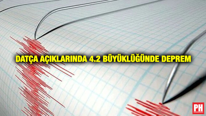 Datça Açıklarında 4.2 Büyüklüğünde Deprem