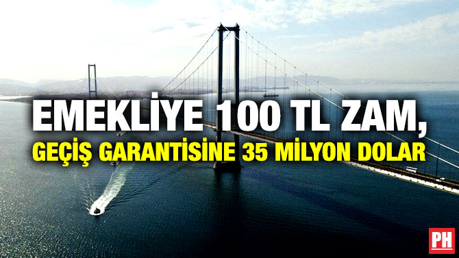 Emekliye 100 TL Zam, Geçiş Garantisine 35 Milyon Dolar