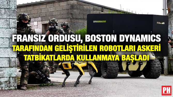 Fransız Ordusu, Boston Dynamics Tarafından Geliştirilen Robotları Askeri Tatbikatlarda Kullanmaya Başladı
