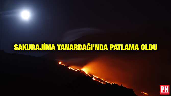 Sakurajima Yanardağı’nda Patlama Oldu