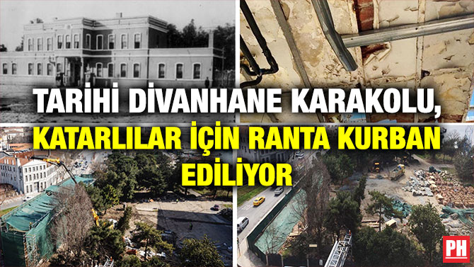 Tarihi Divanhane Karakolu, Katarlılar için Ranta Kurban Ediliyor