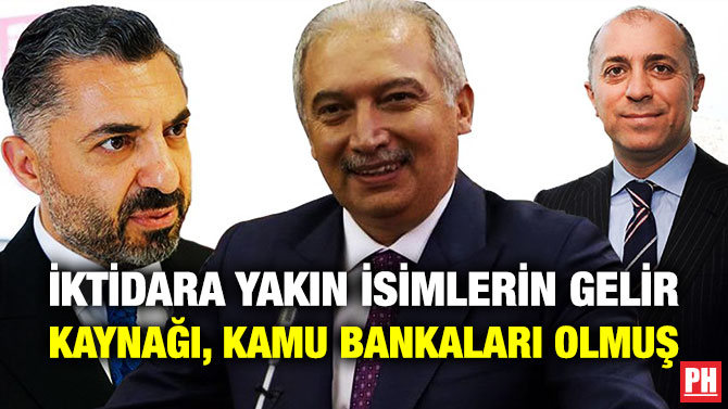 İktidara Yakın İsimlerin Gelir Kaynağı, Kamu Bankaları Olmuş