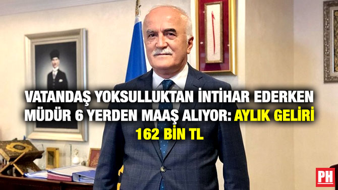 Vatandaş Yoksulluktan İntihar Ederken Müdür 6 Yerden Maaş Alıyor: Aylık Geliri 162 Bin TL