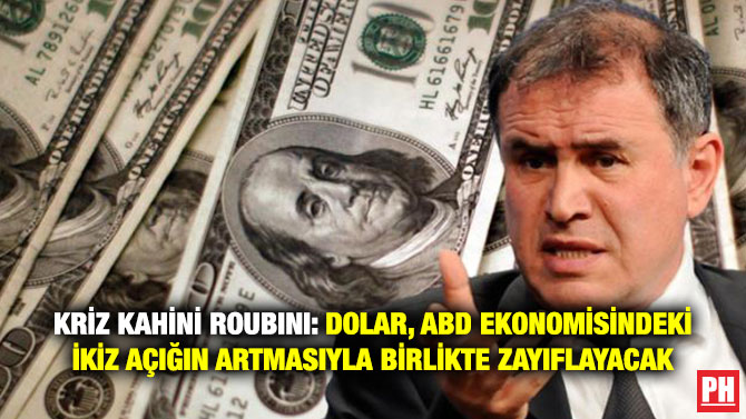 Kriz Kahini Roubini: Dolar, ABD Ekonomisindeki İkiz Açığın Artmasıyla Birlikte Zayıflayacak