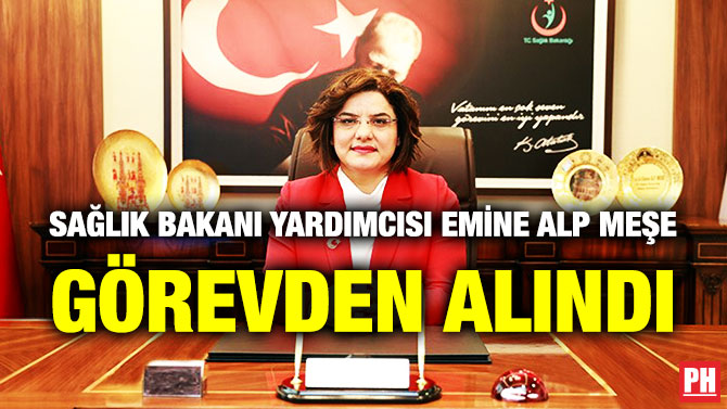 Sağlık Bakanı Yardımcısı Emine Alp Meşe Görevden Alındı