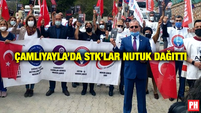 Çamlıyayla’da STK’lar Nutuk Dağıttı