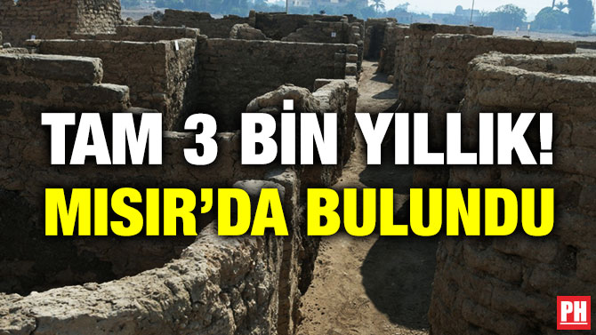 Tam 3 Bin Yıllık! Mısır’da Bulundu