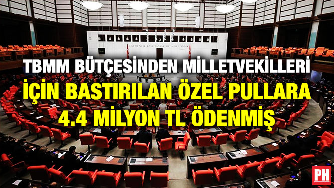 TBMM Bütçesinden Milletvekilleri için Bastırılan Özel Pullara 4.4 Milyon TL Ödenmiş