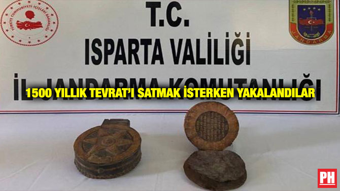 1500 Yıllık Tevrat’ı Satmak İsterken Yakalandılar